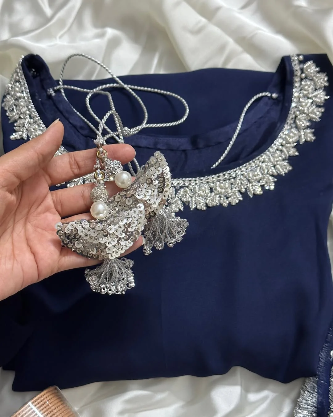 Royal Essence – Hand-Embroidered Wedding Party Wear - Image 2